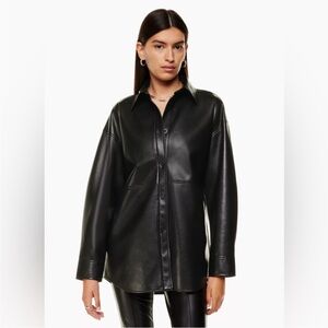 Aritzia babaton Pelli shirt jacket